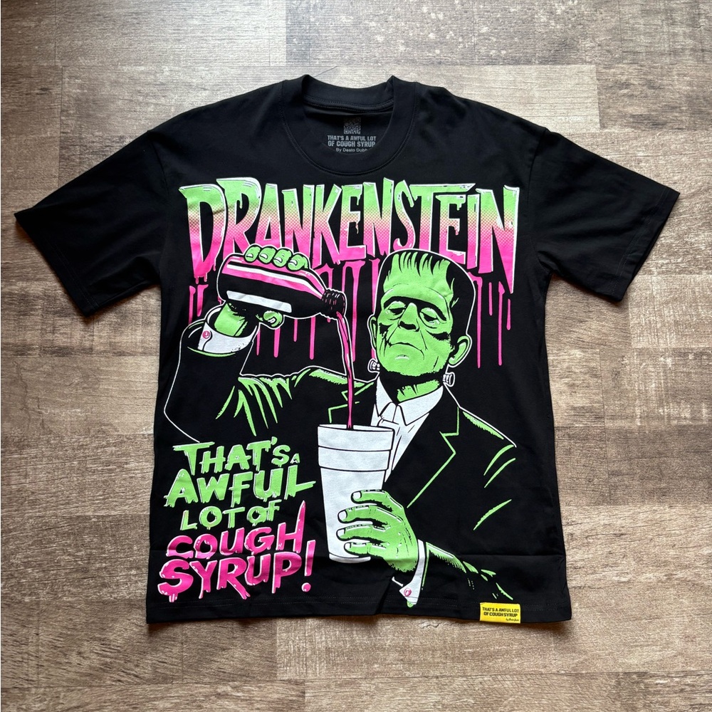 Awful Lots Of Cough Syrup Drankenstein Graphic T-Shirt
